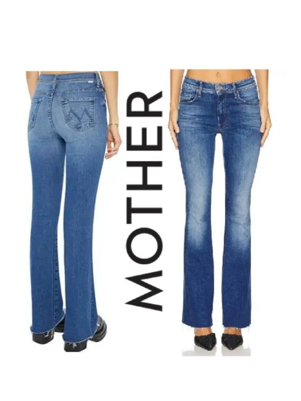 MOTHER DENIM THE CUISER SNEAK FRAY HIKE HIKE BABY sz 26